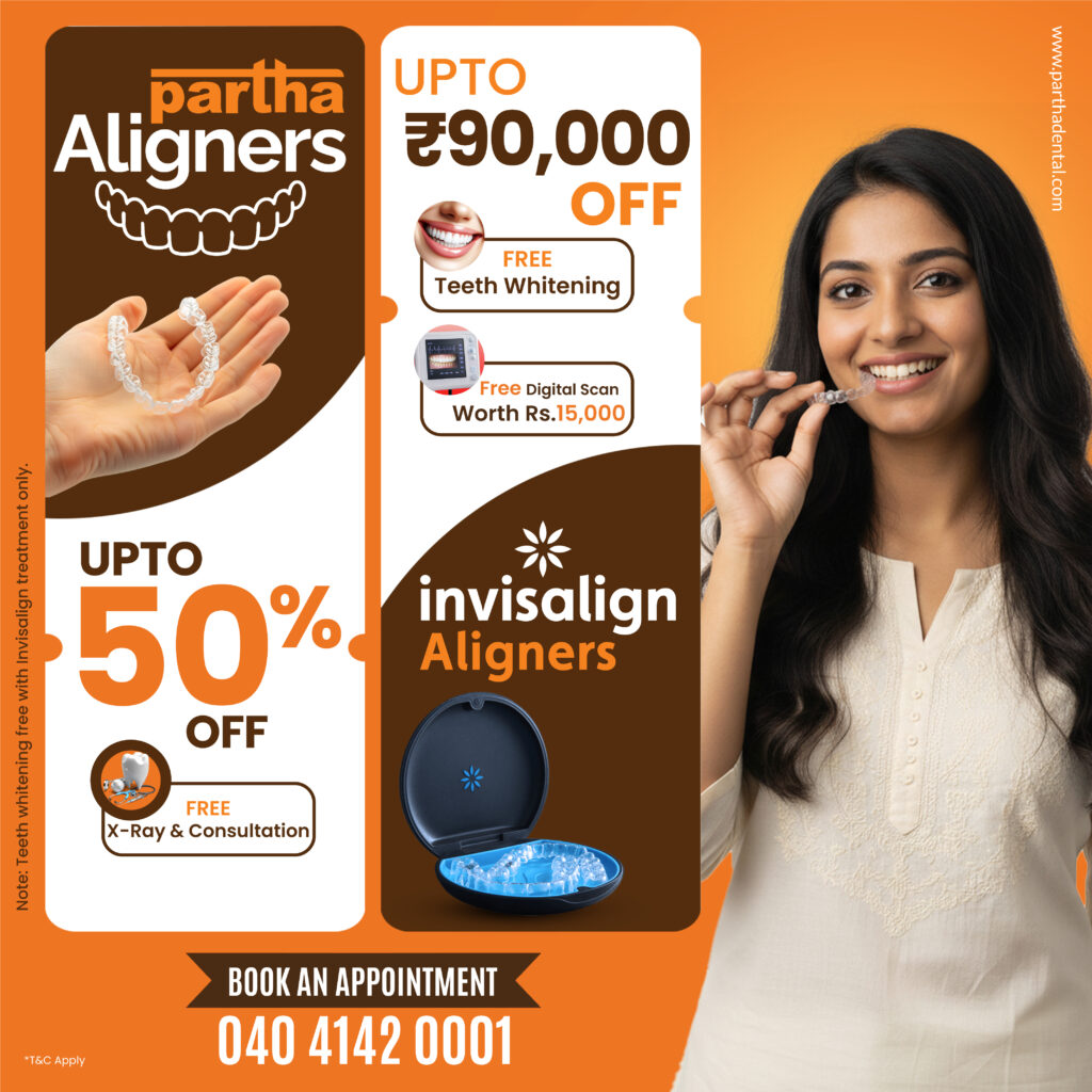 Partha Aligners and Invisalign offers